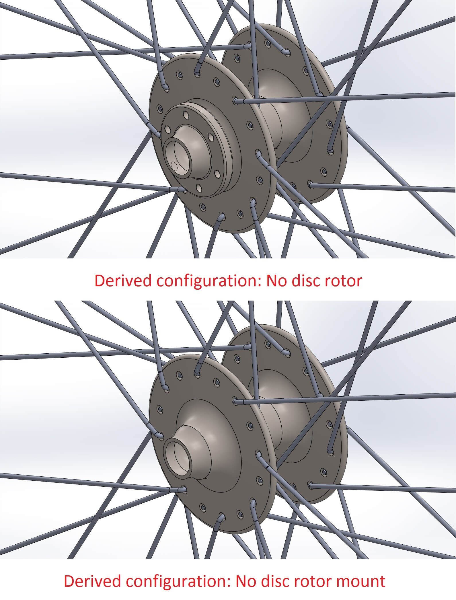 Derived configurations in SOLIDWORKS 7