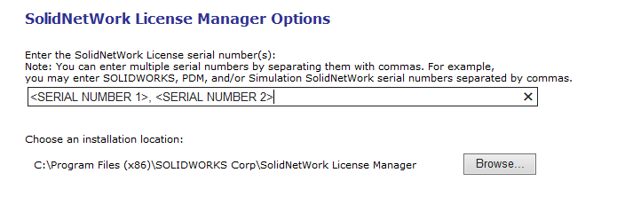 how to install the SOLIDWORKS snl manager 3
