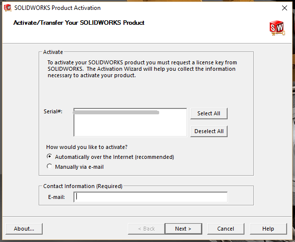 how to install the SOLIDWORKS snl manager 8