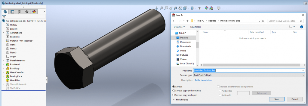 toolbox solidworks