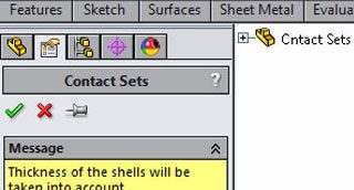 SolidWorks Simulation Automatic Contact Sets Tutorial