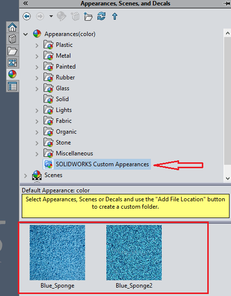 How To Create Custom Appearances In SOLIDWORKS Image 2
