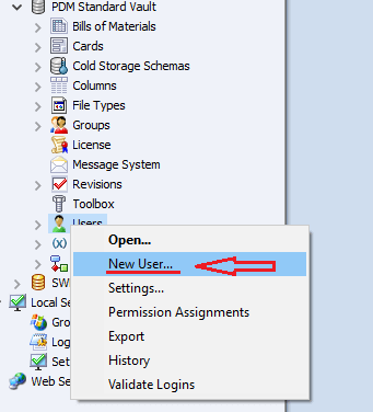 How to Create New Users and Groups with the SolidWorks PDM Admin Tool 3