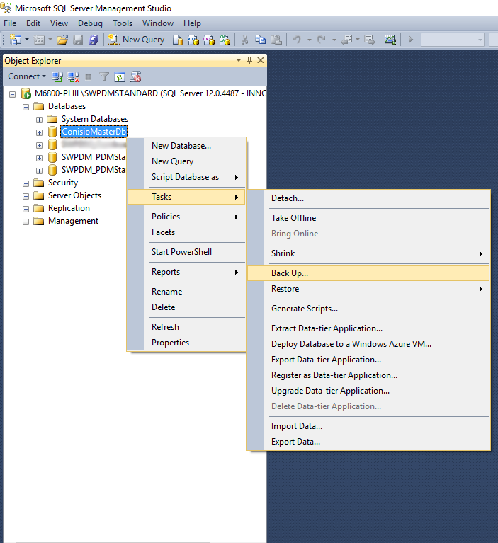 SOLIDWORKS PDM Standard Backup Tutorial 4