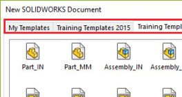 How to create a custom SolidWorks template