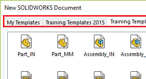 How to create a custom SolidWorks template