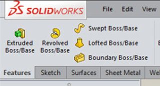 SolidWorks classic mode gui