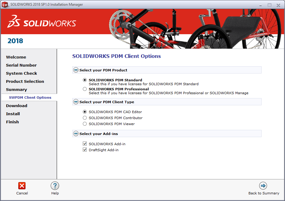 How to install the SOLIDWORKS PDM Client