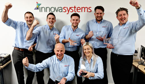 Innova Systems UK SolidWorks Reseller Award Winners