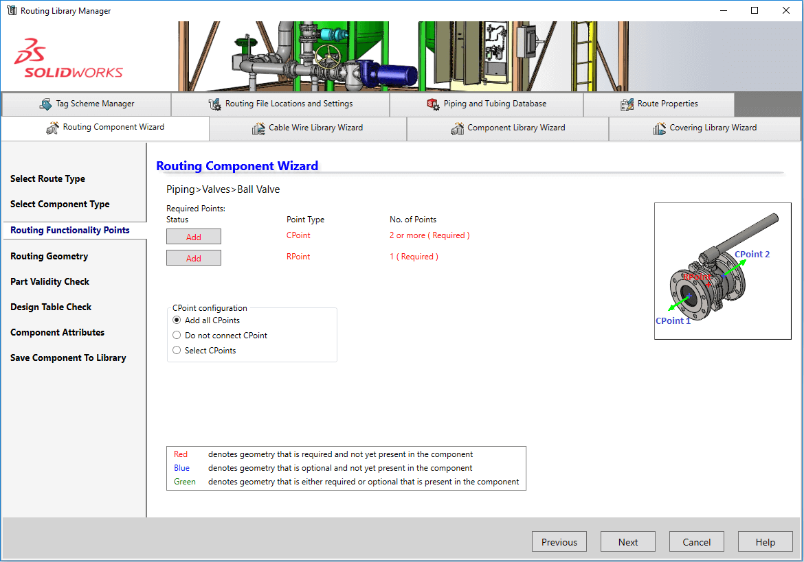 Routing Components From Supplier to SOLIDWORKS