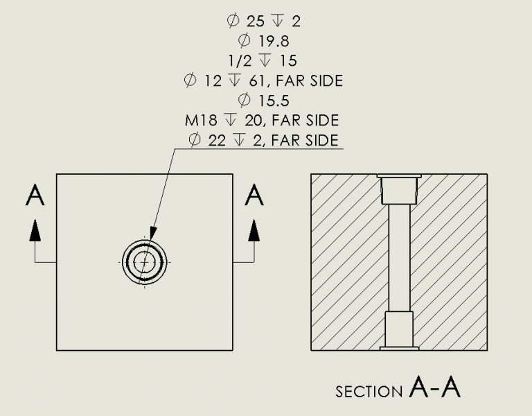 SOLIDWORKS 2018 Advanced Hole & Callout Tutorial Innova Systems