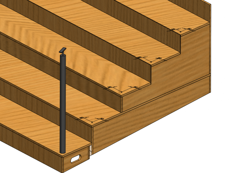 Solidworks Handrail Column SOLIDWORKS Sketch Driven Pattern Tool tutorial - Innova Systems