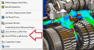 SolidWorks Simulation Results Export eDrawings