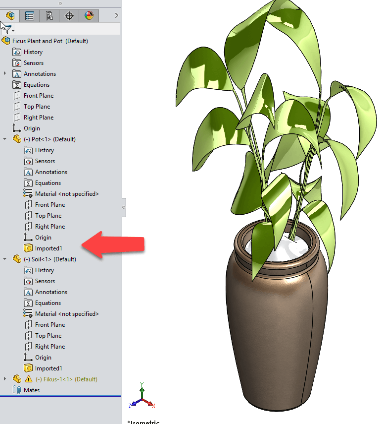 SolidWorks 2018 Tree Not 3D Interconnect