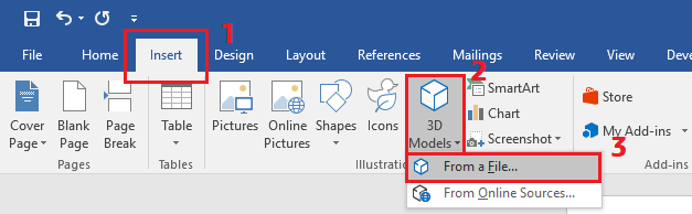 SolidWorks 3D Models In Microsoft Office Word Tool Bars
