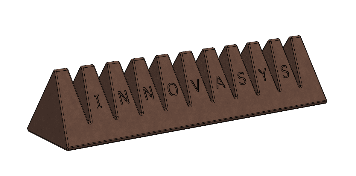 SolidWorks Chocolate Bar Innova Systems UK