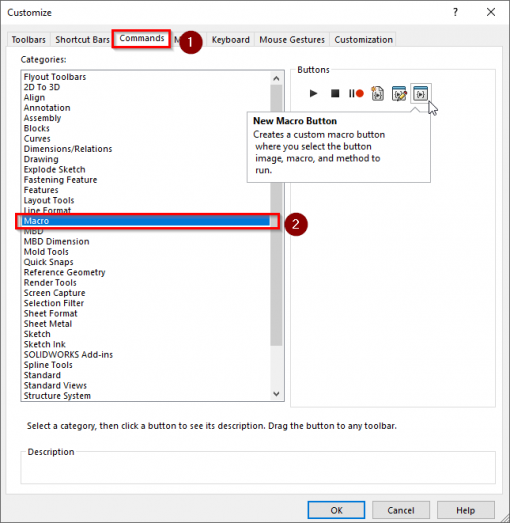 Solidworks Macro Button How To Tutorial Innova Systems Solidworks Macro Button How To Tutorial Innova Systems