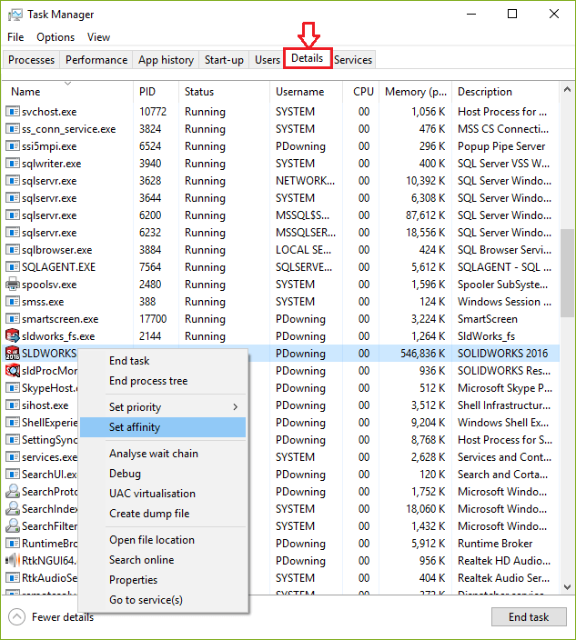 SolidWorks Simulation FEA Multiple Cores 2