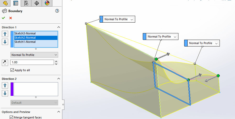 SollidWorks Boundary Boss Base Tool 8